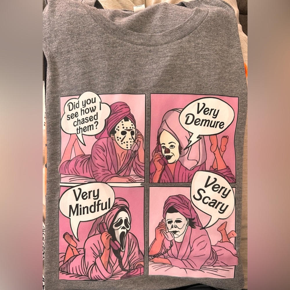 Halloween horror “Very demure” tshirt. Brand new size medium (unisex)